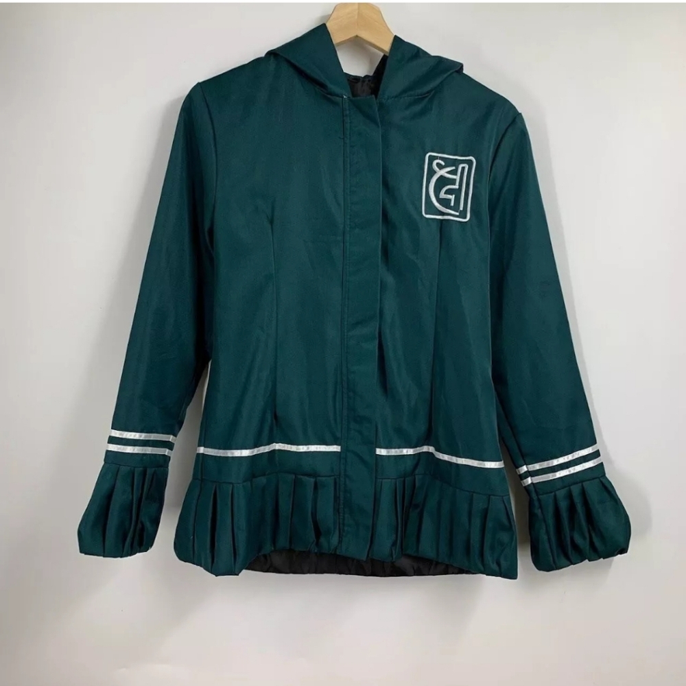 Danganronpa 2 Chiaki Nanami Green Hooded Jacket Cosplay ComicCon Size L